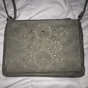 Château international crossbody bag (grey) multi